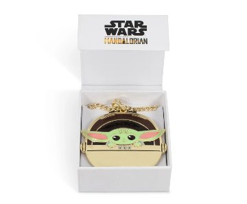 スター・ウォーズ マンダロリアン グローグー ゴールドチェーンネックレスの画像