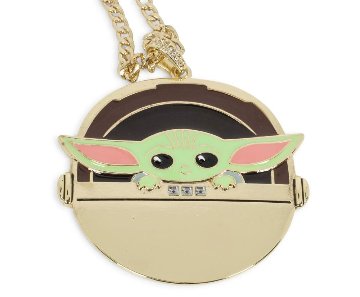 スター・ウォーズ マンダロリアン グローグー ゴールドチェーンネックレスの画像