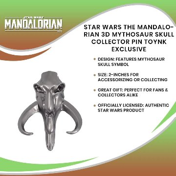 スター・ウォーズ マンダロリアン ミソソー 3D コレクターピンの画像