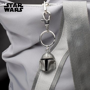 スター・ウォーズ マンダロリアン ディン・ジャリン ヘルメット メタルキーホルダーの画像