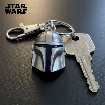 スター・ウォーズ マンダロリアン ディン・ジャリン ヘルメット メタルキーホルダーの画像
