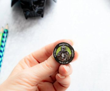 スター・ウォーズ マンダロリアン ディン・ジャリン グローグー セレブレーション 2022 アナハイム 限定版 エナメルピンバッジの画像