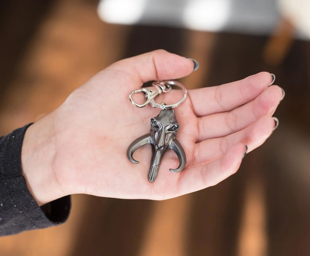 スター・ウォーズ マンダロリアン ミソソー メタルキーホルダーの画像