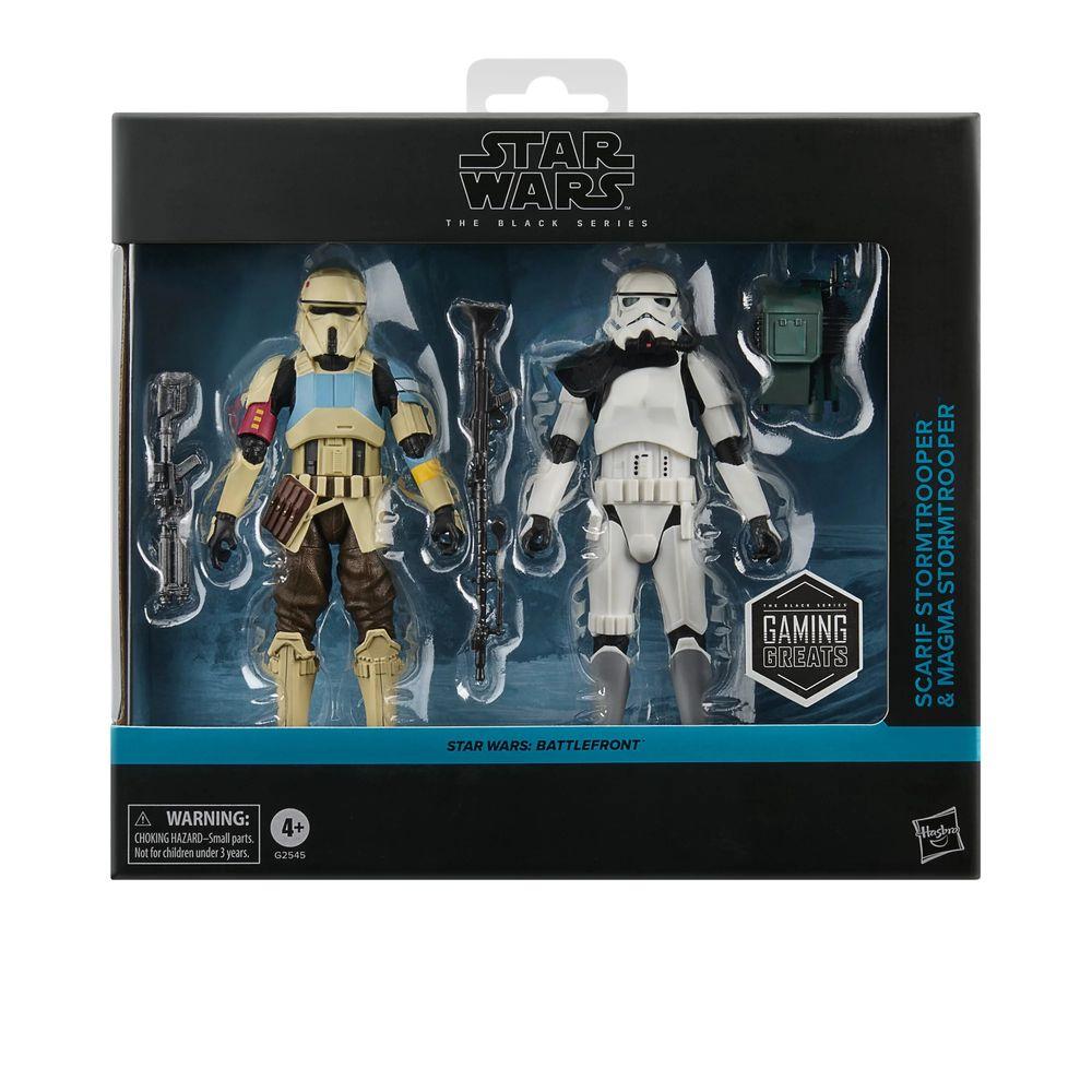 Star Wars TBS Star Wars Battlefront Scarif Stormtrooper & Magma Stormtrooper 2-Packの画像