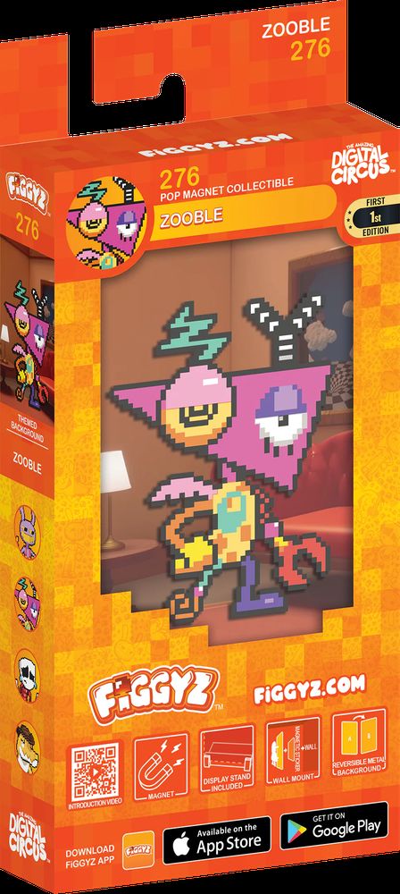FiGGYZ マグネットディスプレイフィギュア The Amazing Digital Circus - Zooble #276の画像