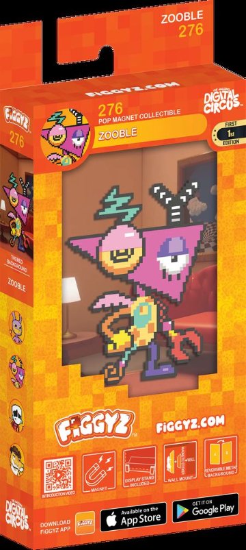 FiGGYZ マグネットディスプレイフィギュア The Amazing Digital Circus - Zooble #276の画像