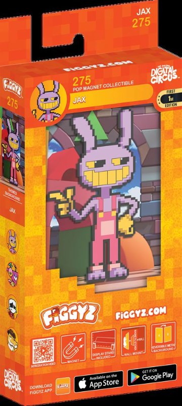 FiGGYZ マグネットディスプレイフィギュア The Amazing Digital Circus - Jax #275の画像