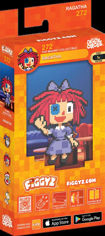 FiGGYZ マグネットディスプレイフィギュア The Amazing Digital Circus - Ragatha #272の画像