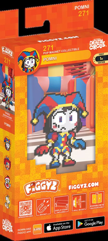 FiGGYZ マグネットディスプレイフィギュア The Amazing Digital Circus - Pomni #271の画像