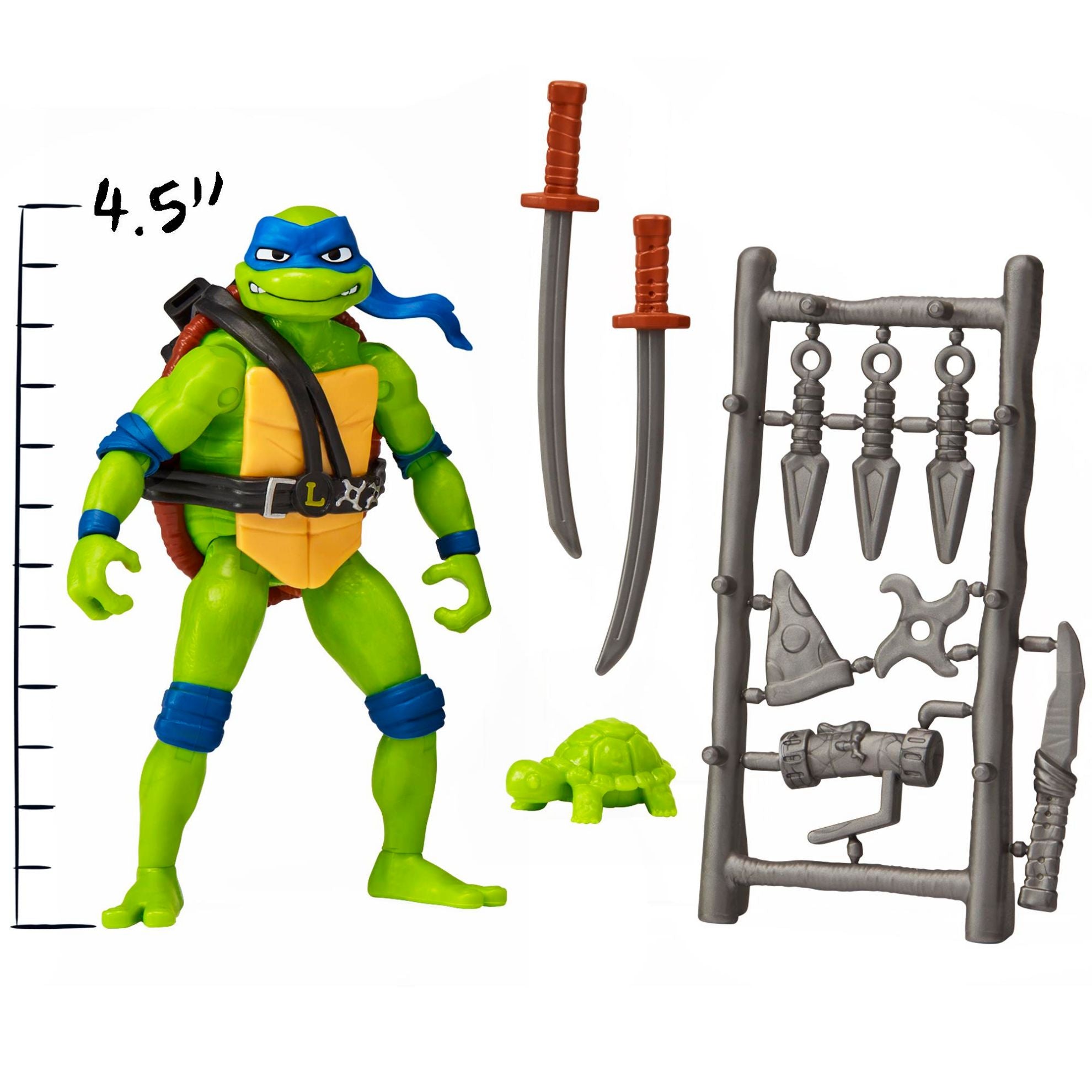 ミュータント・タートルズ：ミュータント・パニック！ レオナルド：アクション・フィギュアの画像