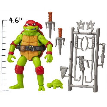ミュータント・タートルズ：ミュータント・パニック！ ラファエロ：アクション・フィギュアの画像