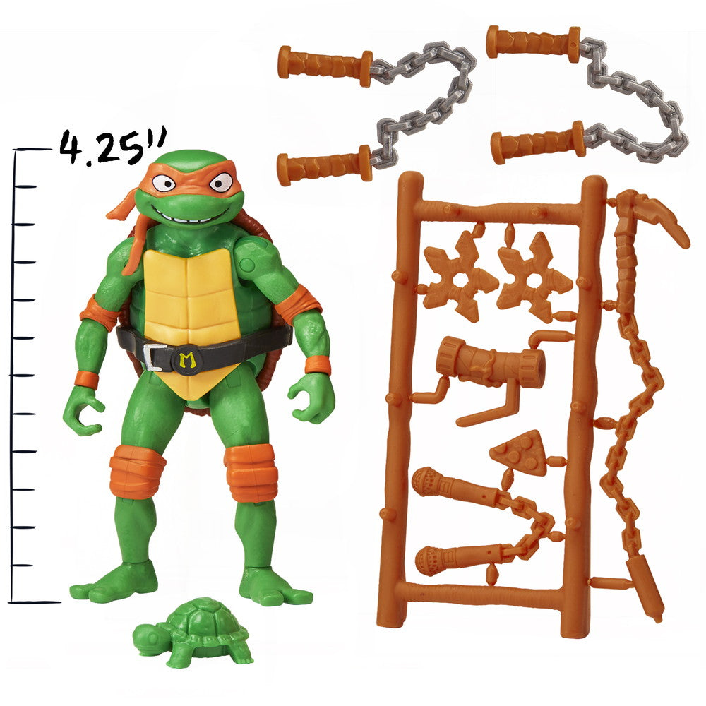 ミュータント・タートルズ：ミュータント・パニック！ ミケランジェロ：アクション・フィギュアの画像