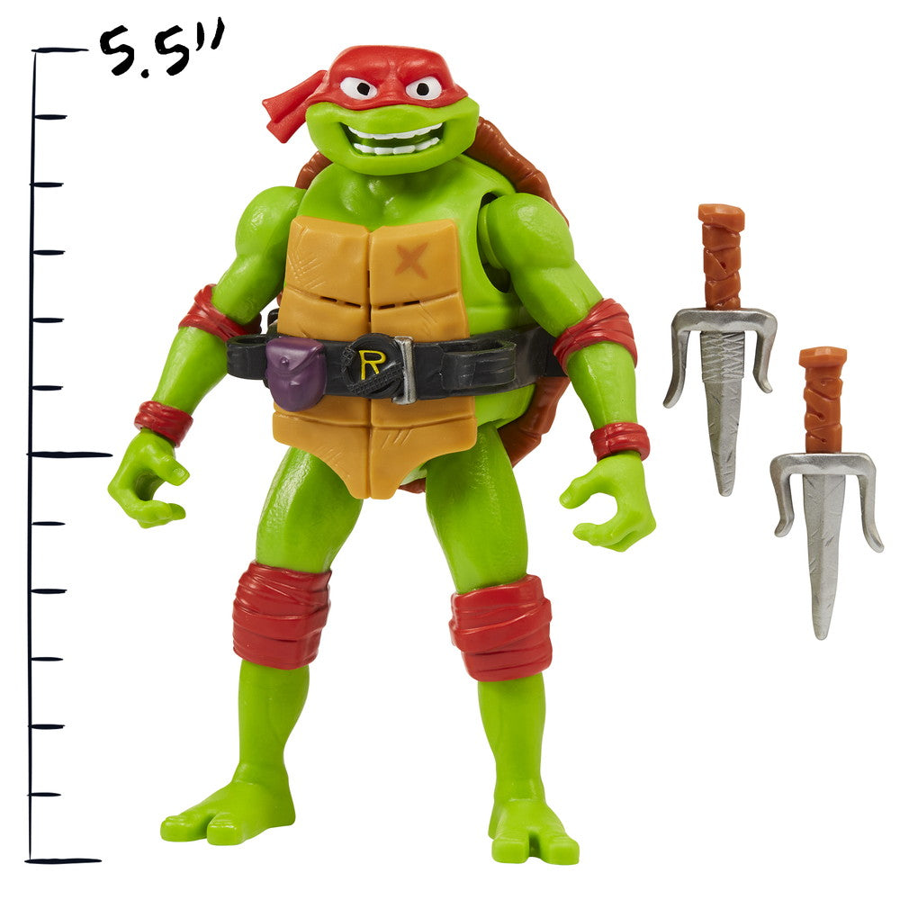 ミュータント・タートルズ：ミュータント・パニック！ ラファエロ：音声付き・アクション・フィギュアの画像