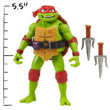 ミュータント・タートルズ：ミュータント・パニック！ ラファエロ：音声付き・アクション・フィギュアの画像