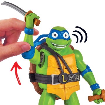 ミュータント・タートルズ：ミュータント・パニック！ レオナルド：音声付き・アクション・フィギュアの画像