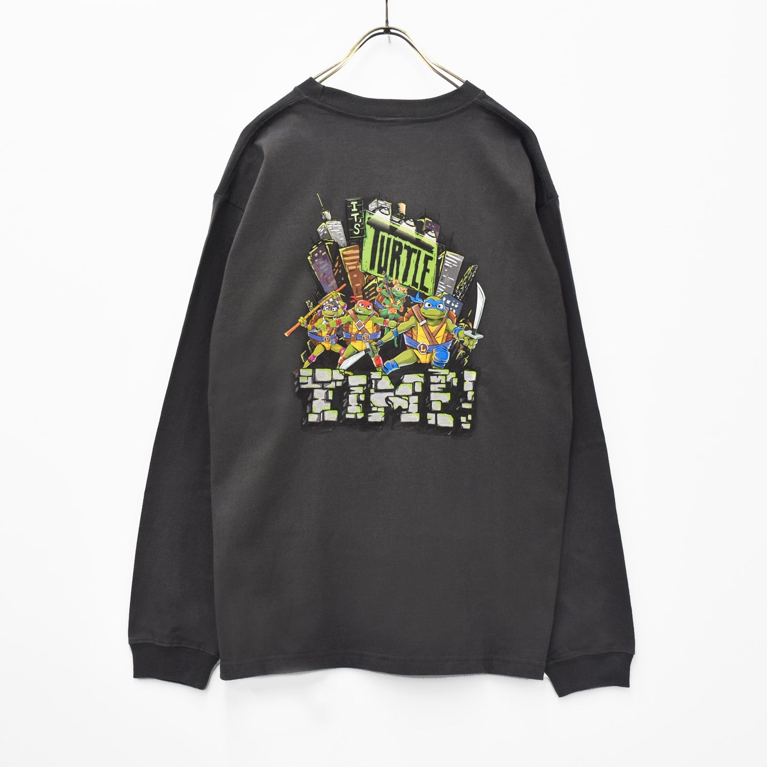 ミュータント タートルズ IT'S TURTLE TIME! ロングTシャツの画像