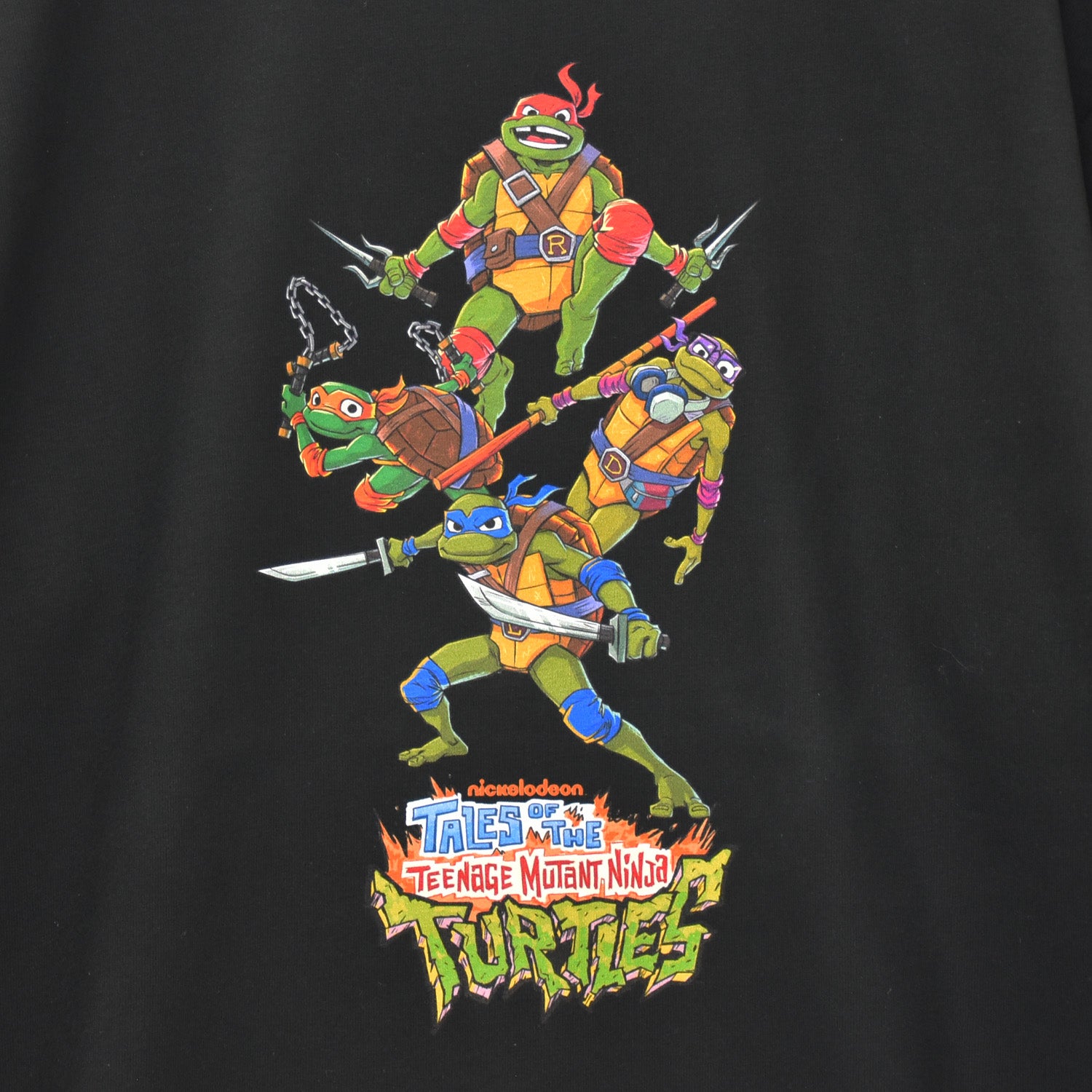 ミュータント タートルズ 集合 Ｔシャツの画像