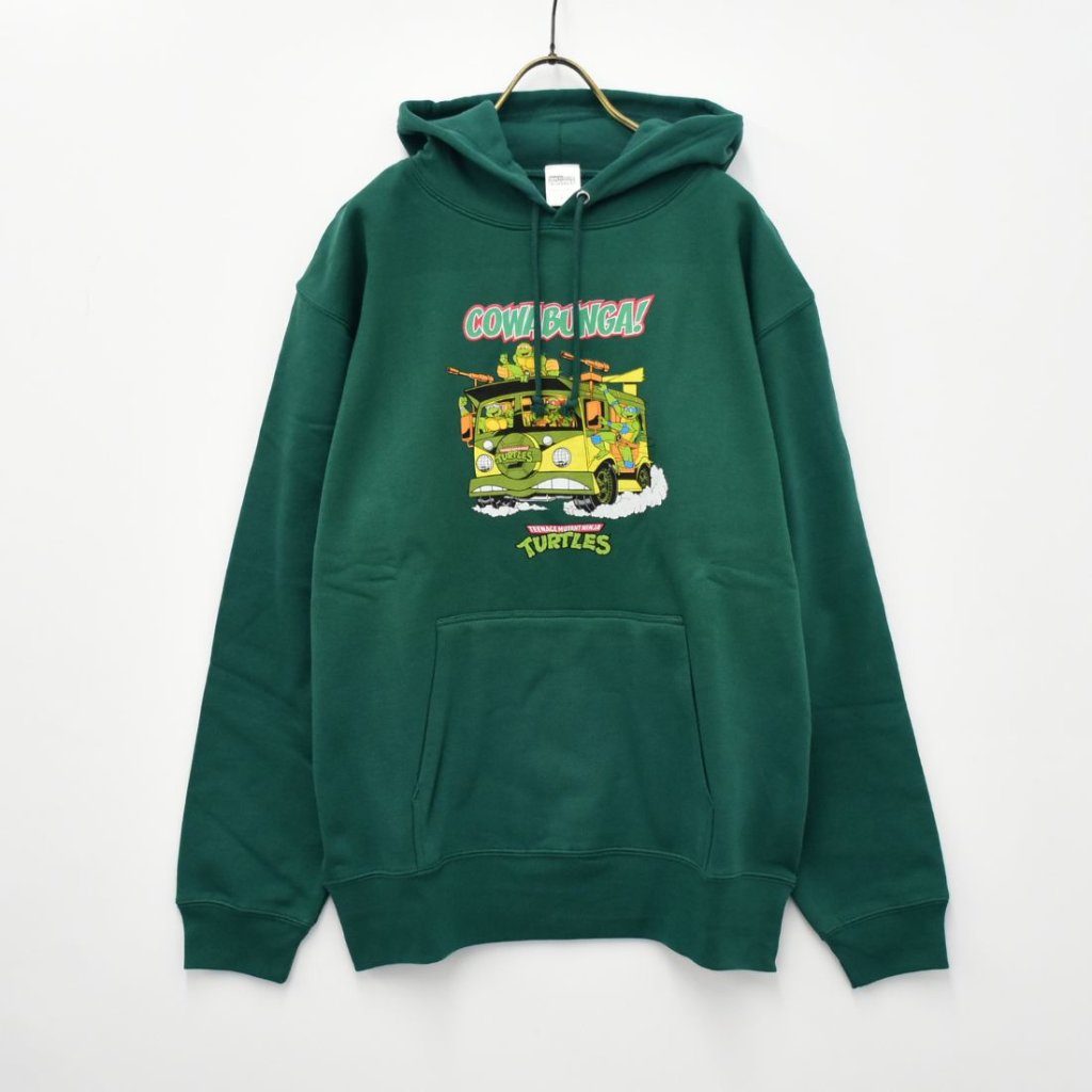 ミュータント タートルズ COWABUNGAプルパーカーの画像
