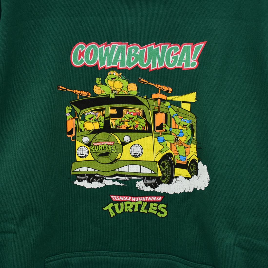 ミュータント タートルズ COWABUNGAプルパーカーの画像