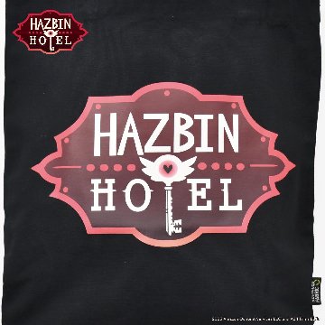 Hazbin Hotel ハズビンホテル シーズン１ タイトルロゴ トートバッグの画像