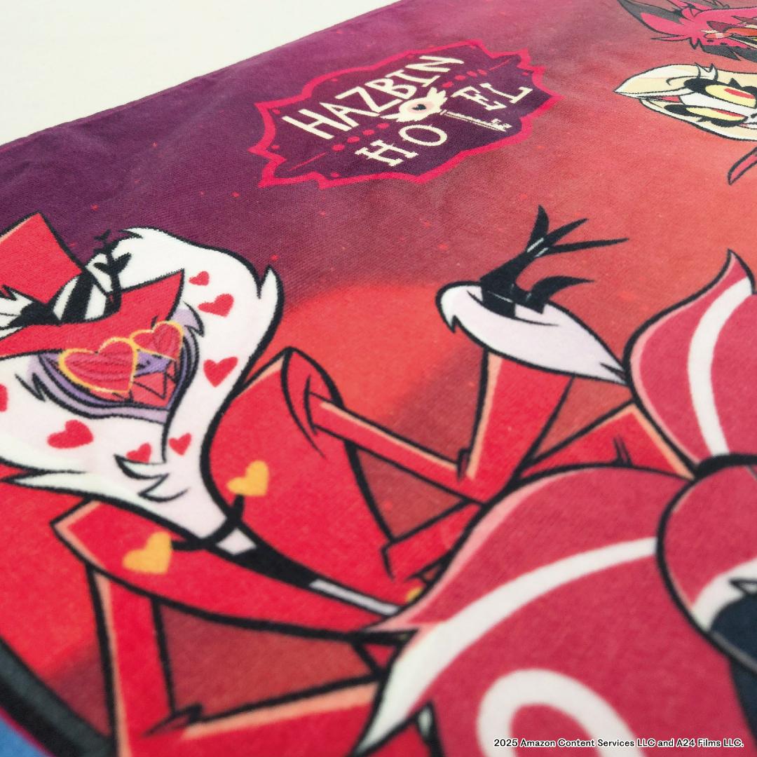 Hazbin Hotel ハズビンホテル シーズン1 バスタオル 横の画像