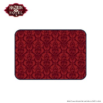 Hazbin Hotel ハズビンホテル 壁紙柄 ブランケットの画像