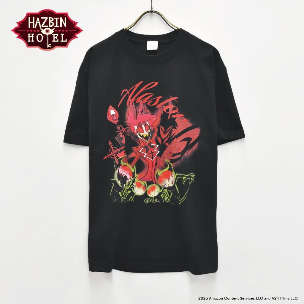 Hazbin Hotel ハズビン・ホテル アラスター インプ 半袖Tシャツの画像
