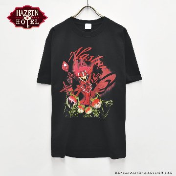 Hazbin Hotel ハズビンホテル アラスター インプ 半袖Tシャツの画像