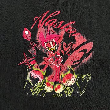 Hazbin Hotel ハズビンホテル アラスター インプ 半袖Tシャツの画像