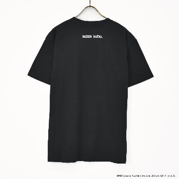 Hazbin Hotel ハズビンホテル THE VEES ヴォックス ヴァレンティノ ヴェルヴェット 半袖Tシャツ 黒の画像