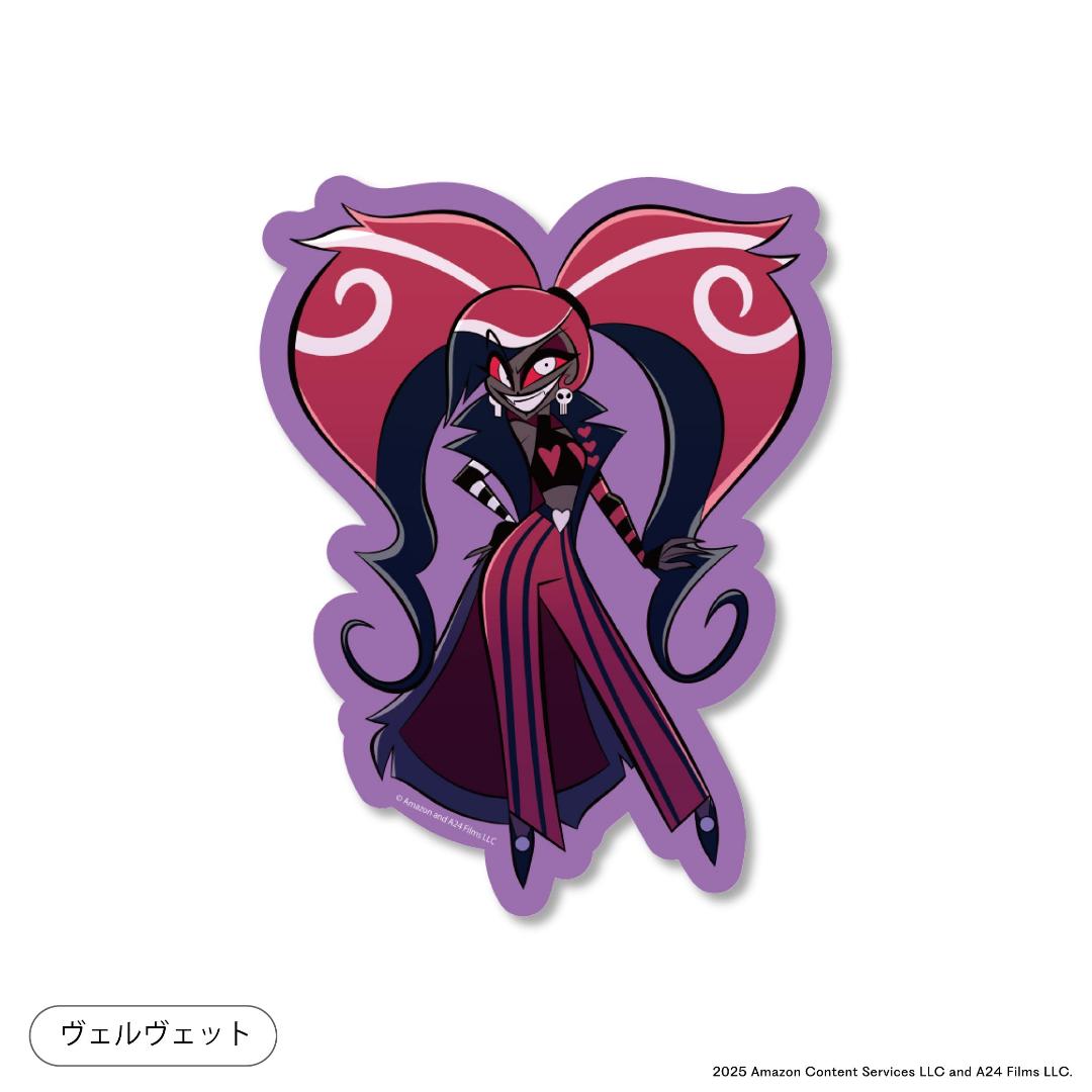 Hazbin Hotel ハズビン・ホテル シーズン１ ダイカット全身ステッカー 各種の画像
