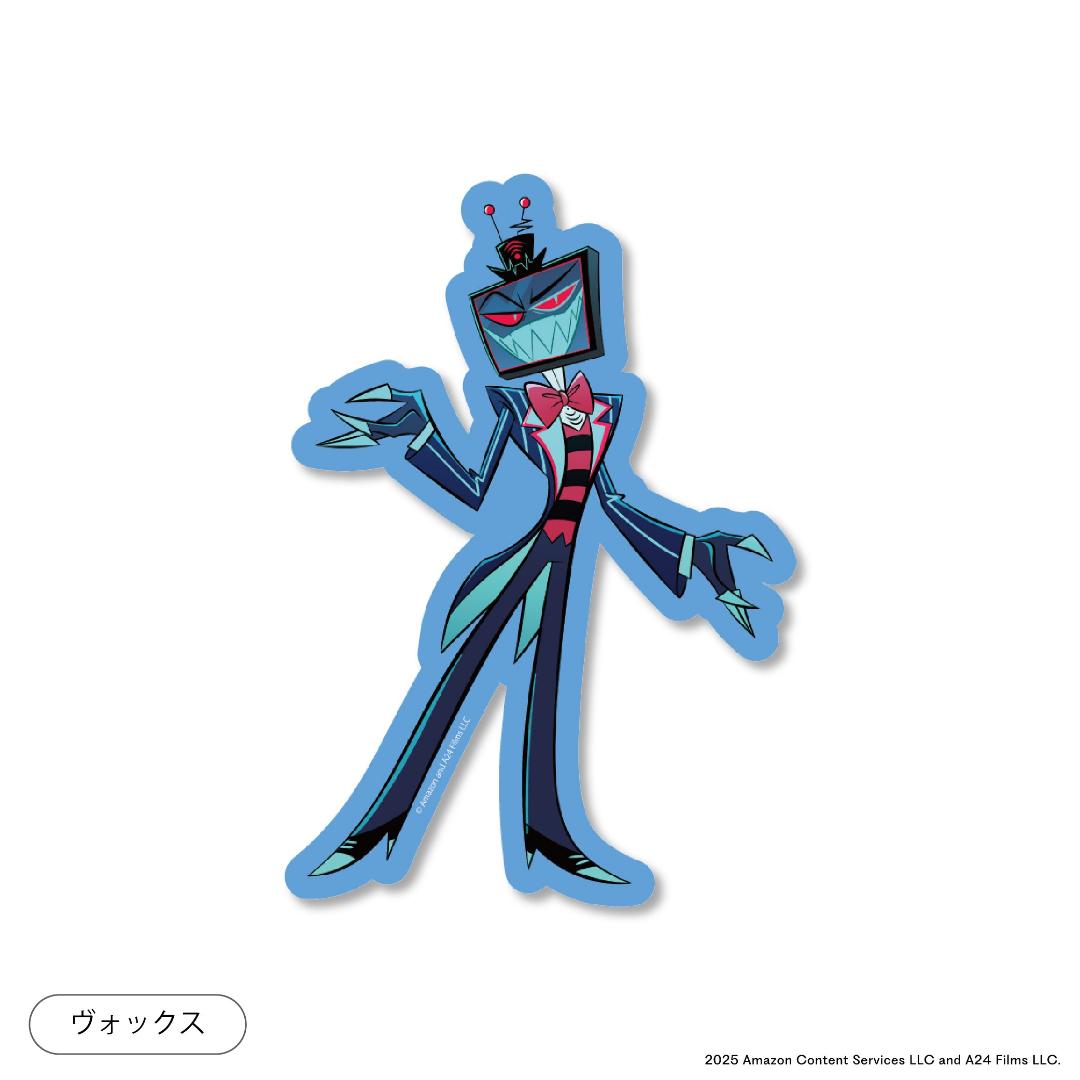 Hazbin Hotel ハズビン・ホテル シーズン１ ダイカット全身ステッカー 各種の画像