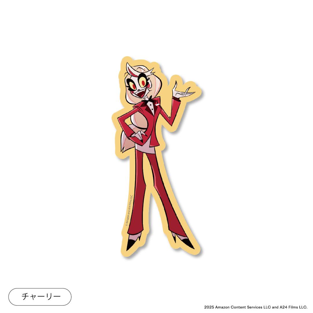 Hazbin Hotel ハズビン・ホテル シーズン１ ダイカット全身ステッカー 各種の画像
