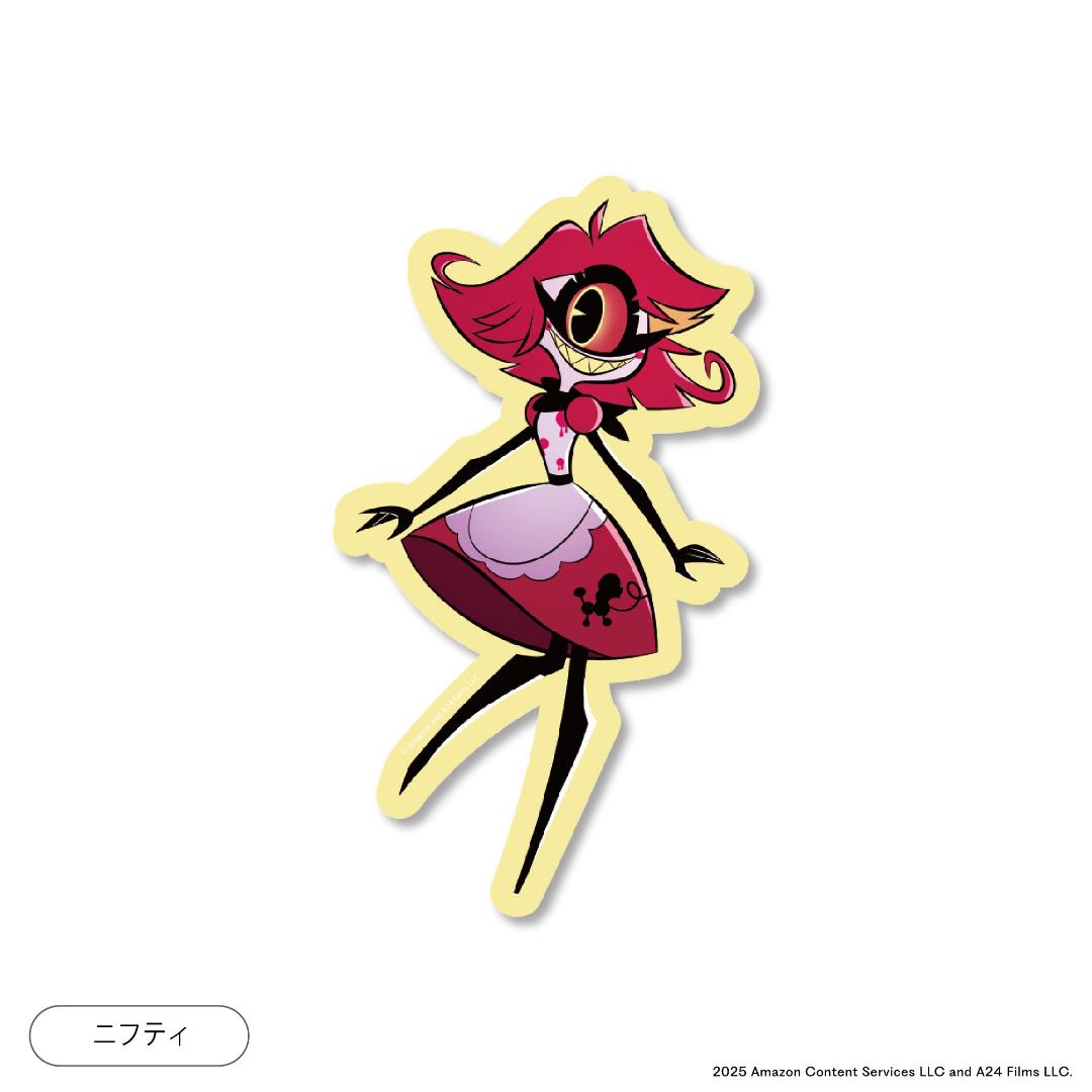 Hazbin Hotel ハズビン・ホテル シーズン１ ダイカット全身ステッカー 各種の画像