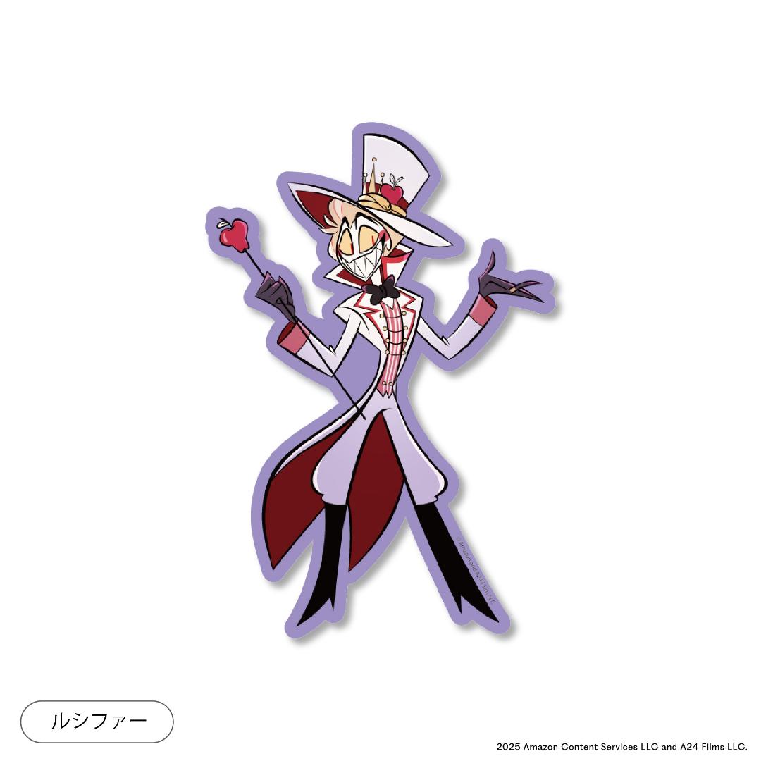 Hazbin Hotel ハズビン・ホテル シーズン１ ダイカット全身ステッカー 各種の画像