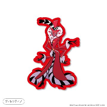 Hazbin Hotel ハズビン・ホテル シーズン１ ダイカット全身ステッカー 各種の画像