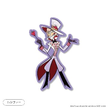 Hazbin Hotel ハズビン・ホテル シーズン１ ダイカット全身ステッカー 各種の画像