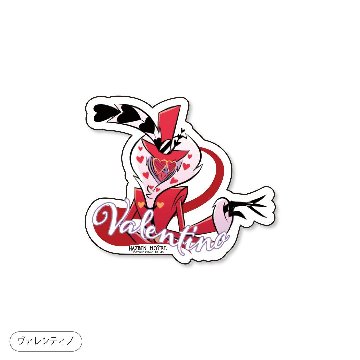 Hazbin Hotel ハズビン・ホテル シーズン１ ハーフアップ ネーム入りダイカットステッカー 各種の画像
