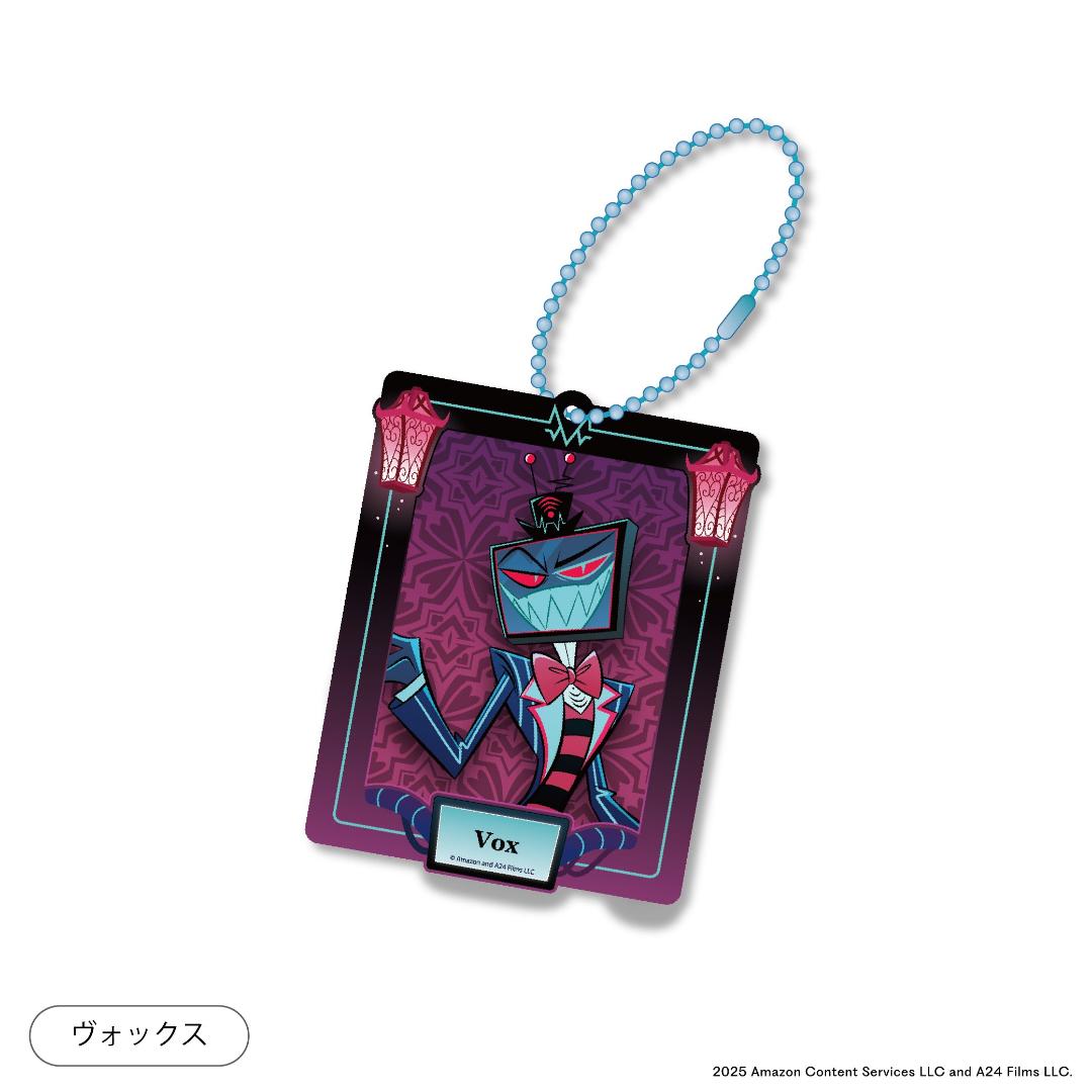 Hazbin Hotel ハズビン・ホテル シーズン１ ハーフアップ アクリルキーホルダー ホログラム仕様 各種の画像