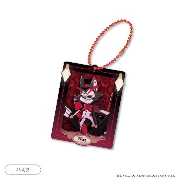 Hazbin Hotel ハズビン・ホテル シーズン１ ハーフアップ アクリルキーホルダー ホログラム仕様 各種の画像
