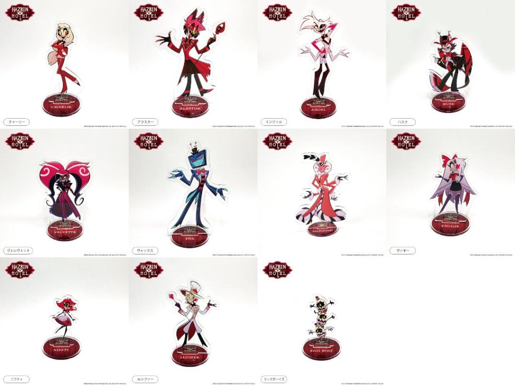 Hazbin Hotel ハズビン・ホテル シーズン１ アクリルスタンド 各種の画像