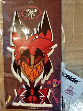 Hazbin Hotel ハズビン・ホテル アラスター カーデカールの画像