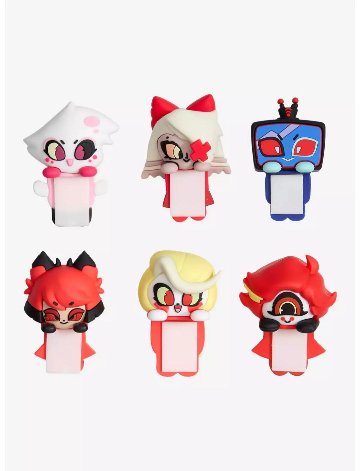 Hazbin Hotel ハズビン・ホテル スマホアクセサリー シリコンラバーフィギュア ブラインドバッグの画像