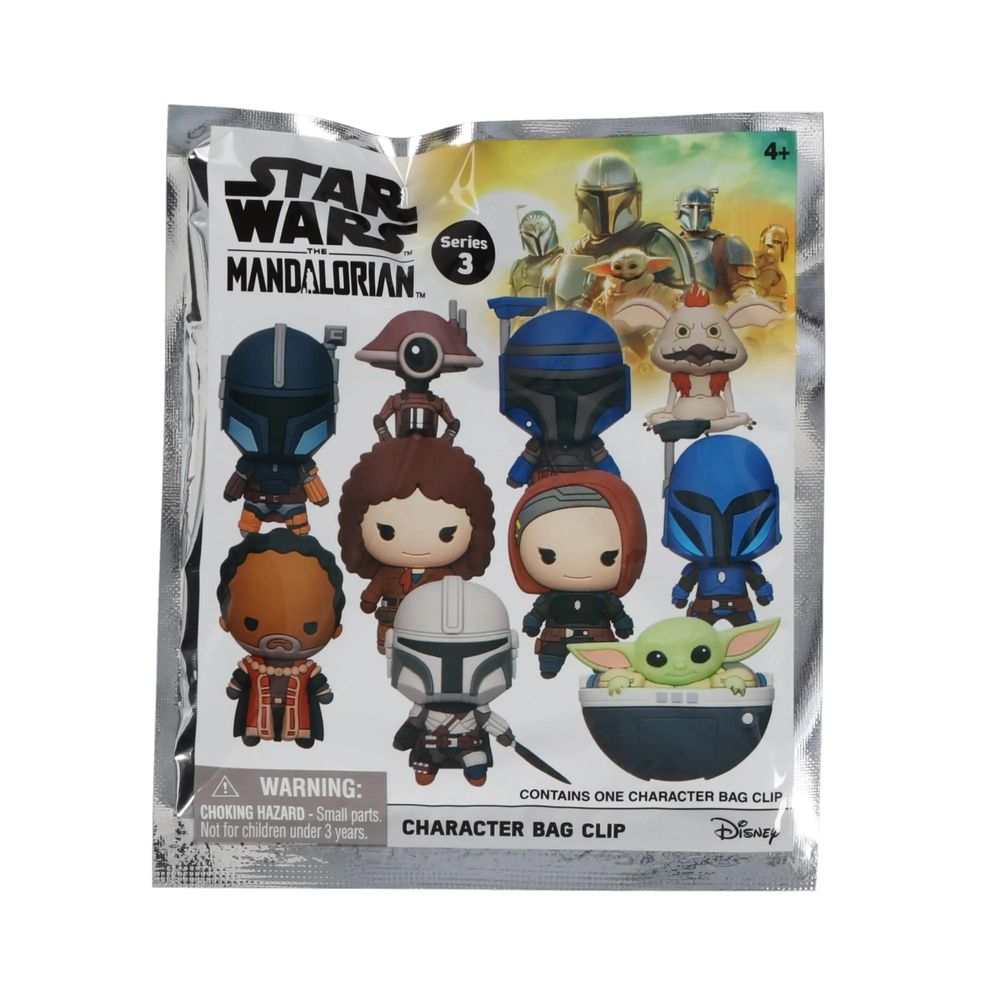 スターウォーズ Star Wars ドラママンダロリアン シーズン3 3D ラバーキーホルダーの画像