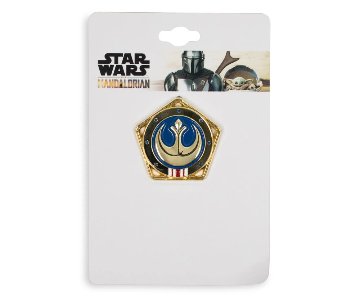 スター・ウォーズ マンダロリアン 新共和国 保安官バッジ エナメル マグネットピンの画像