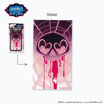Hazbin Hotel ハズビンホテル シーズン２ キャラクター別 スマホデザインステッカー 各種の画像