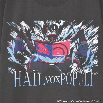 Hazbin Hotel ハズビンホテル シーズン２ ヴォックス デーモン形態 HAIL VOX POPULI ヴィンテージ調 半袖Tシャツの画像