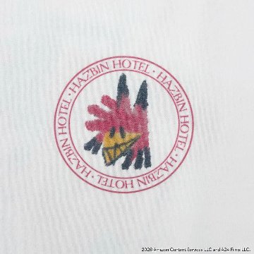 Hazbin Hotel ハズビンホテル シーズン２ ホテルメンバー 落書き 半袖Tシャツ エンジェル ハスク ヴァギー アラスター チェリーの画像