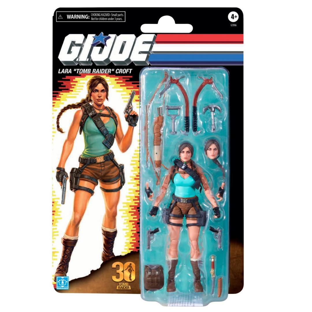 G.I. Joe Classified Series Retro Cardback Lara Croft Tomb Raider 30 years annivの画像