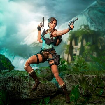 G.I. Joe Classified Series Retro Cardback Lara Croft Tomb Raider 30 years annivの画像